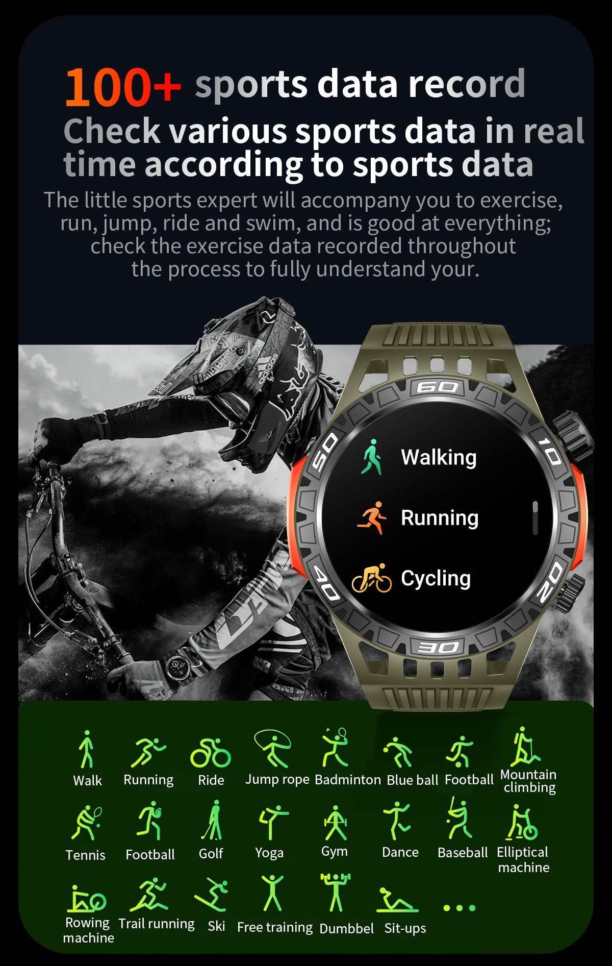 LumenVira Tactical Smartwatch