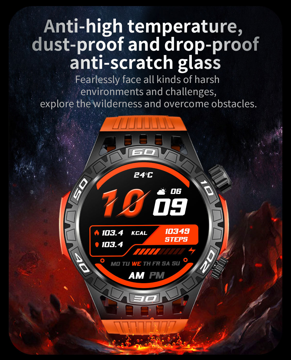 LumenVira Tactical Smartwatch