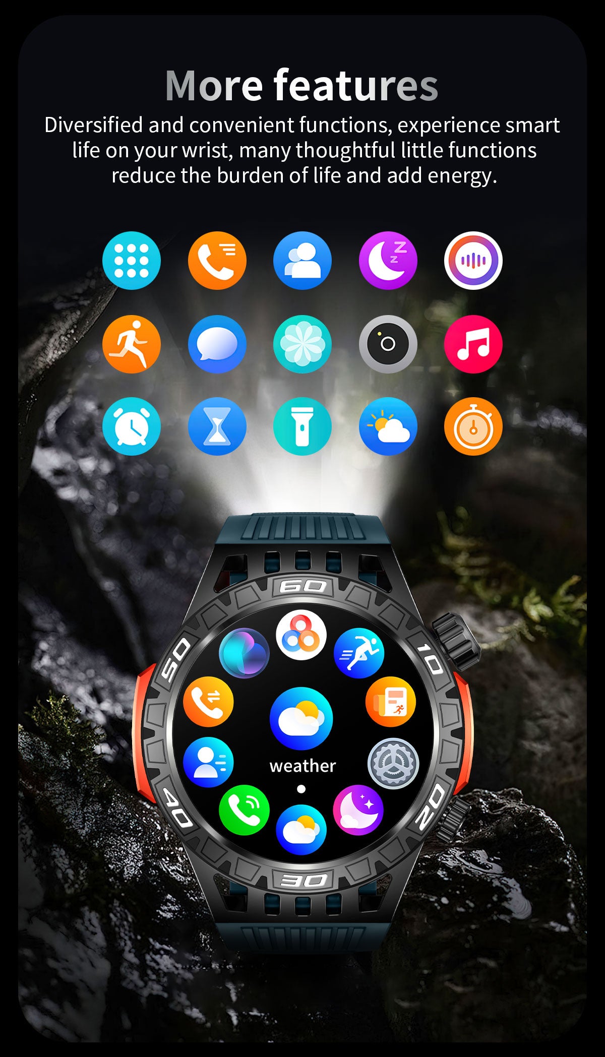 LumenVira Tactical Smartwatch