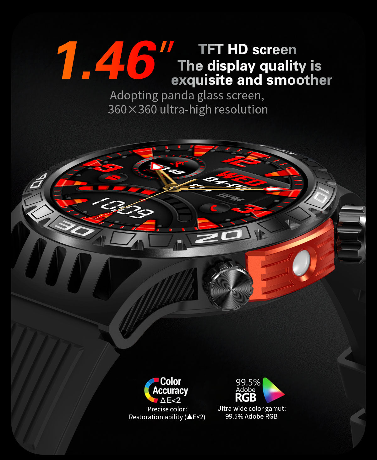 LumenVira Tactical Smartwatch