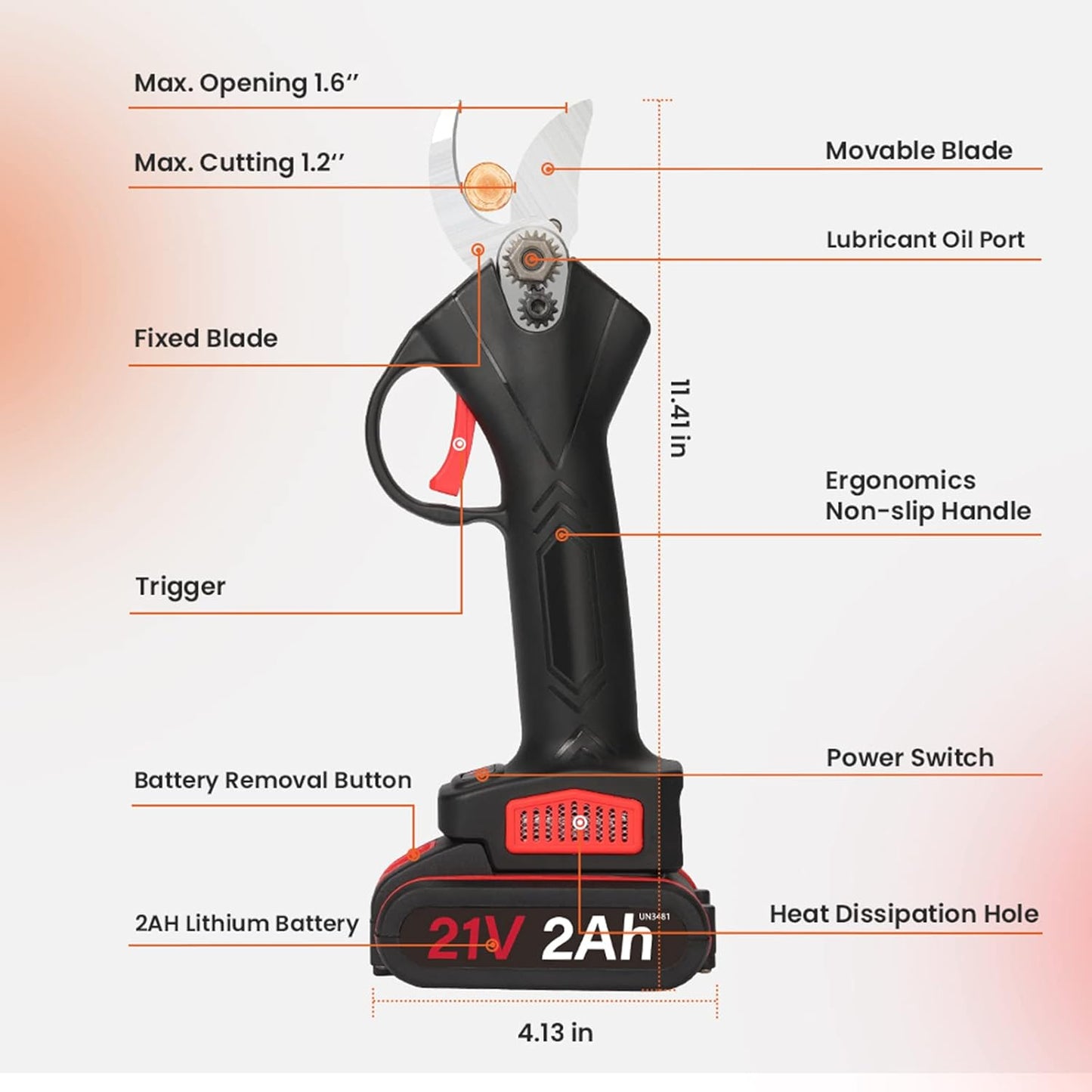 Arbina Electric Pruning Shears