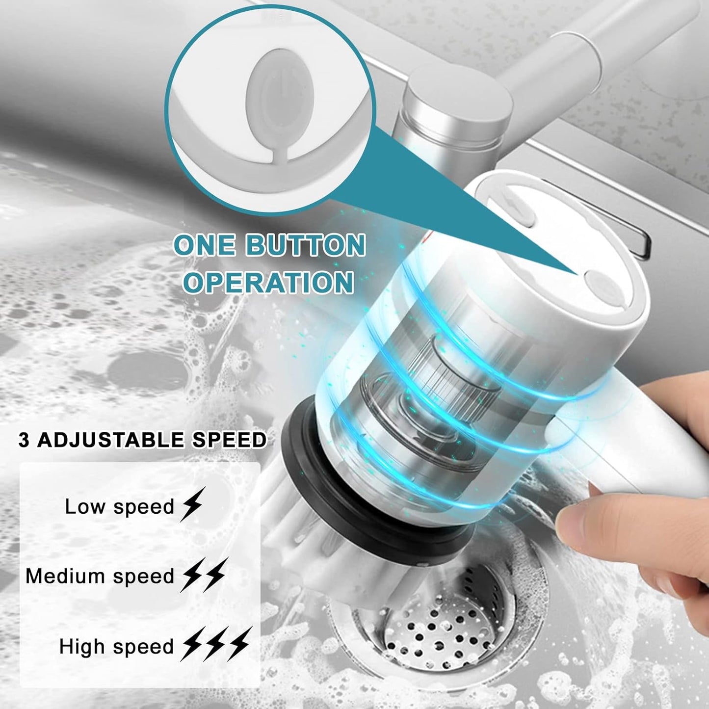 Kiyora Electric Cleaning brush