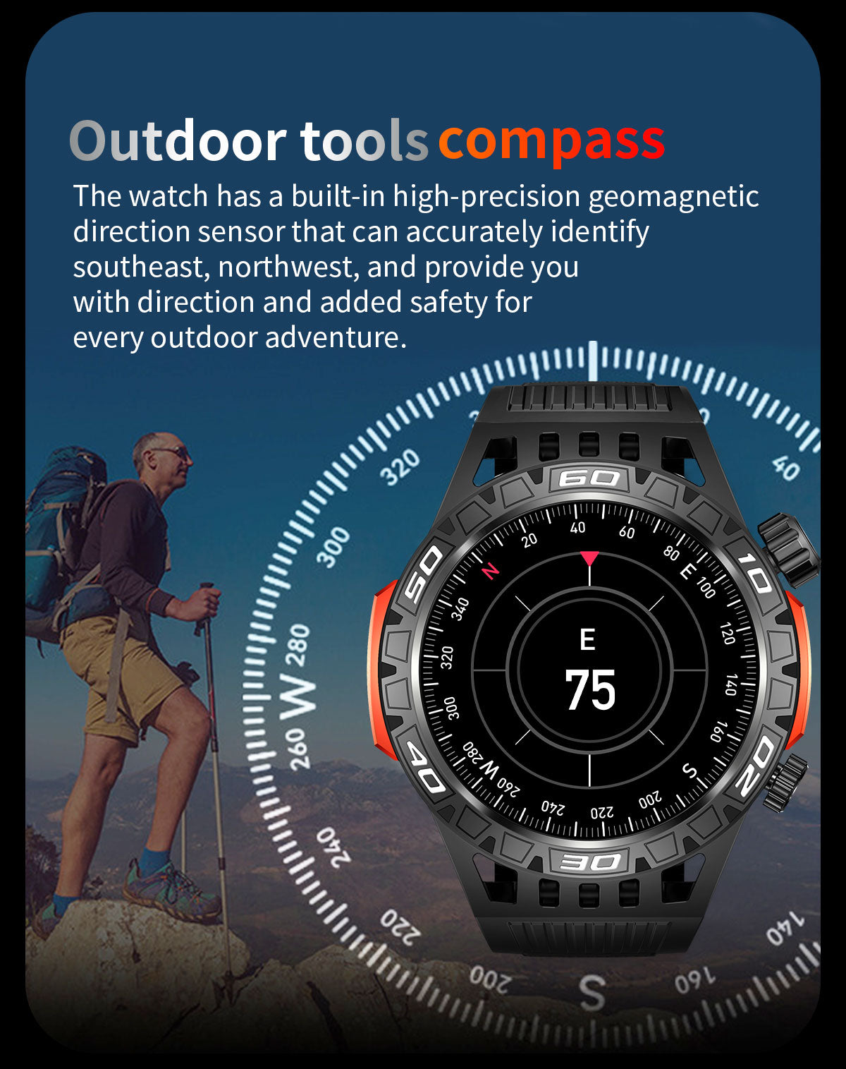 LumenVira Tactical Smartwatch