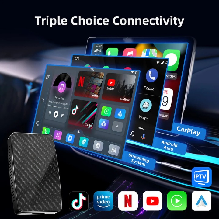 Carvion - Wireless Carplay Android Auto Adapter