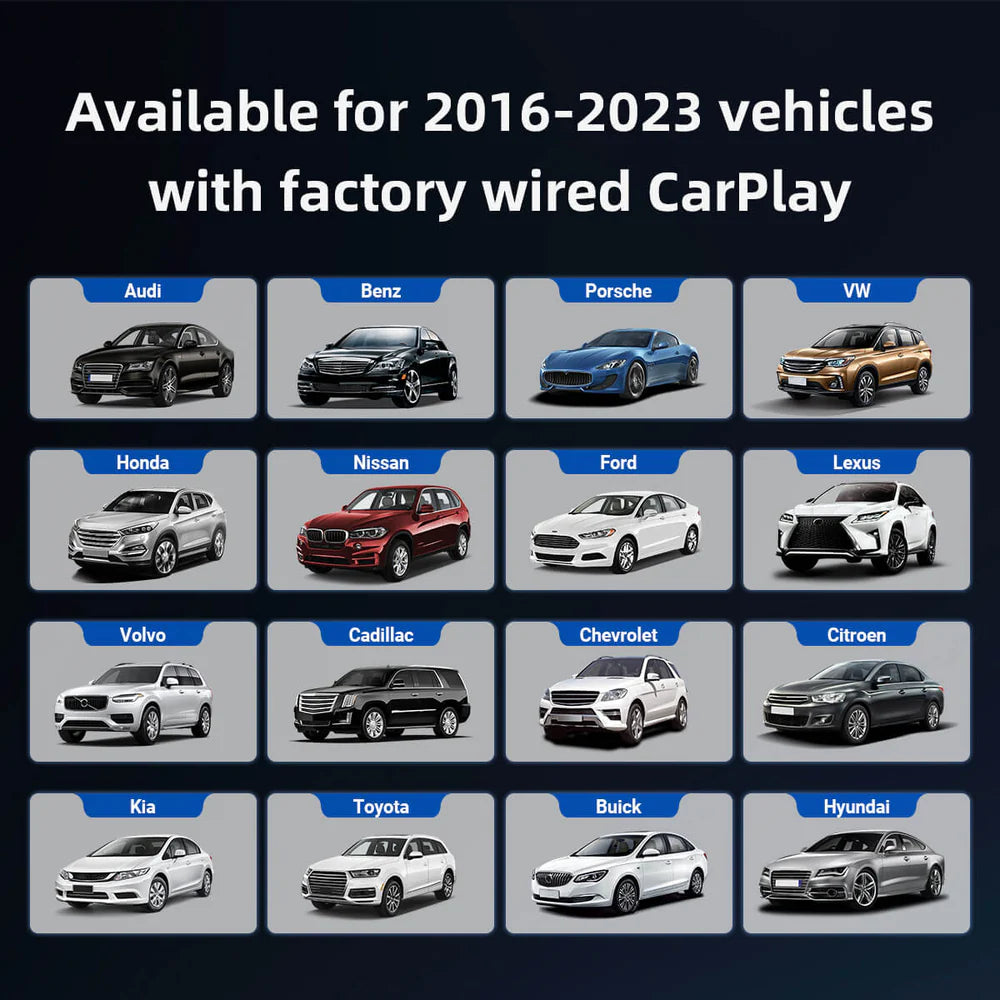 Carvion - Wireless Carplay Android Auto Adapter