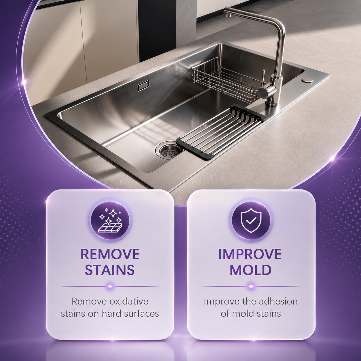 Klenova Mould Remover Gel Clings, Penetrates & Clears Mould in One Application