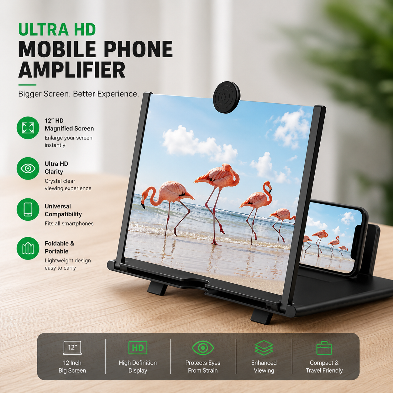 Glowence Phone Screen Magnifier