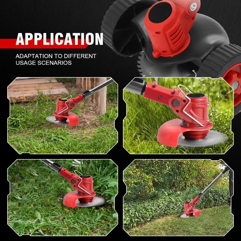 Arbina Cordless Strimmer with Metal Blade & 90° Pivot Head