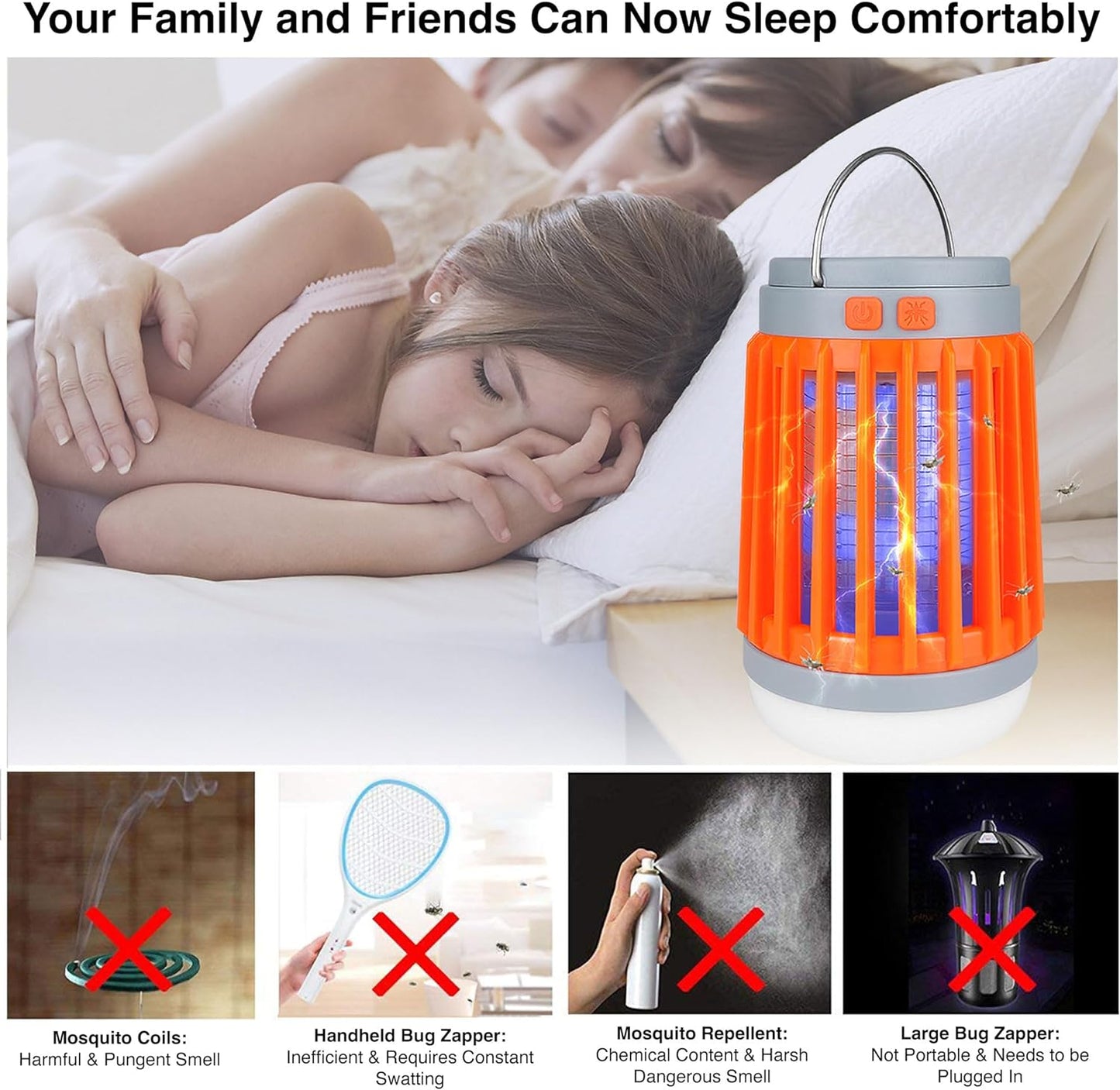 LumenBuzz Mosquito & Bug Zapper 3 In 1