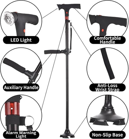 Walknix Walking Stick with LED Light