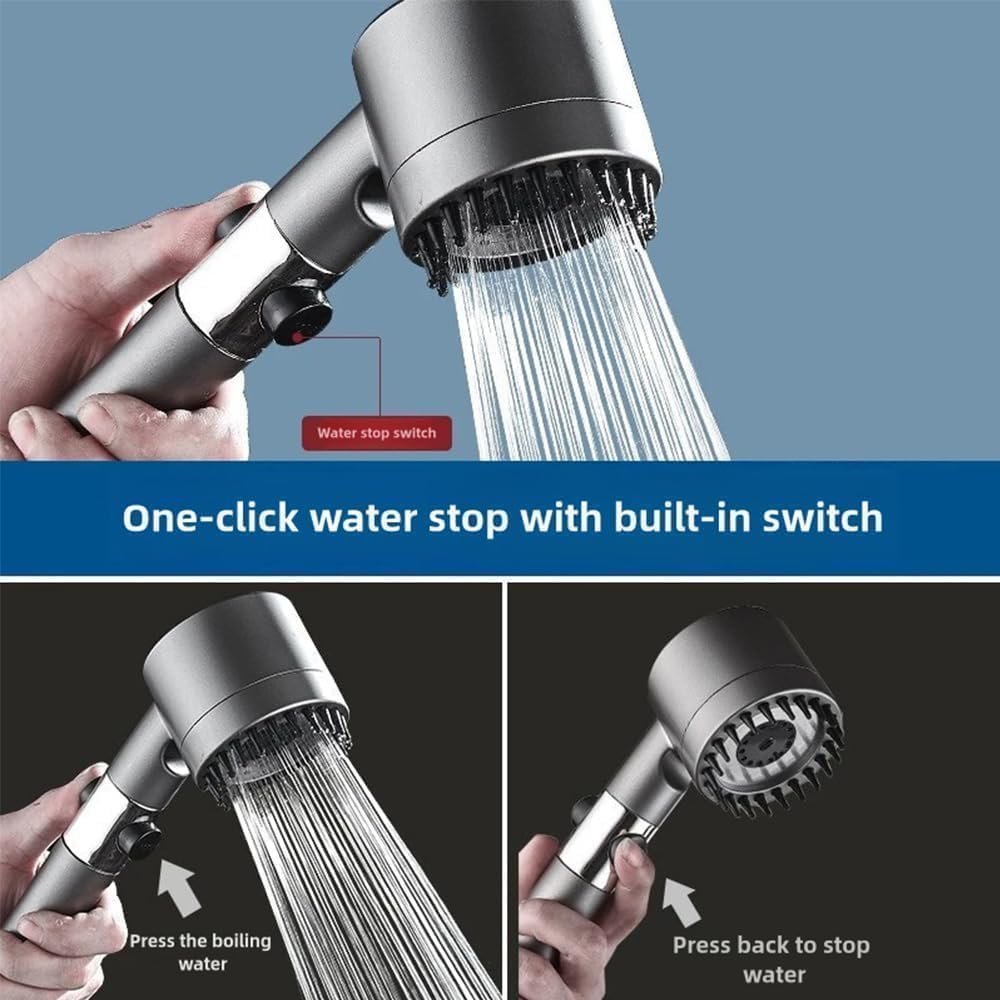 Aquyn High-Pressure Filtered Shower Head