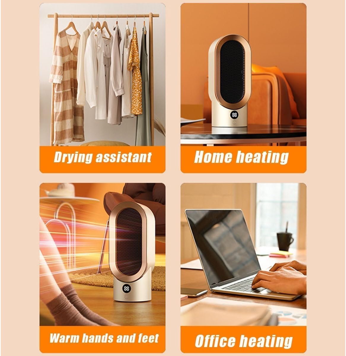 AirHeater Pro Portable Electric Fan Heater