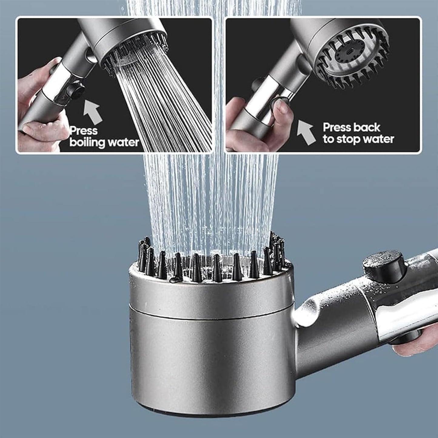 Aquyn High-Pressure Filtered Shower Head