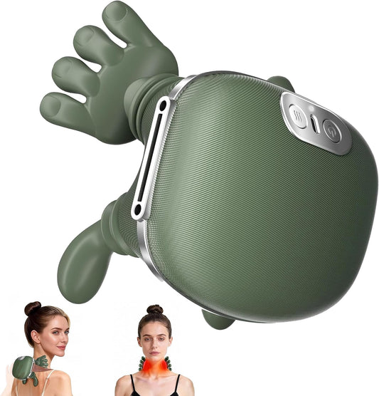 Glowence Shiatsu Neck & Shoulder Massager Cordless with Heat