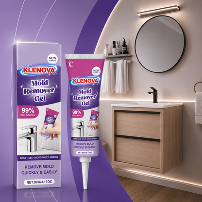 Klenova Mould Remover Gel Clings, Penetrates & Clears Mould in One Application