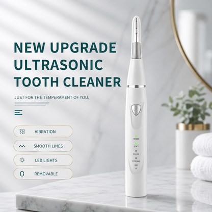 Glowence Ultrasonic Tooth Cleaner, Plaque & Tartar Remover for Teeth