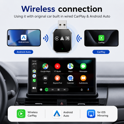 Carvion  Wireless CarPlay & Android Auto Adapter
