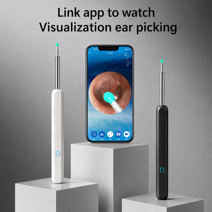 Glowence Ear Cleaner with Real-Time HD Camera | Safe At-Home Ear Wax Removal