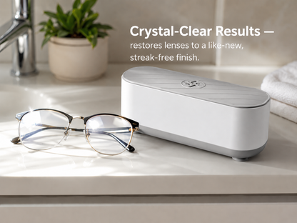 Glowence Ultrasonic Eyewear Cleaner