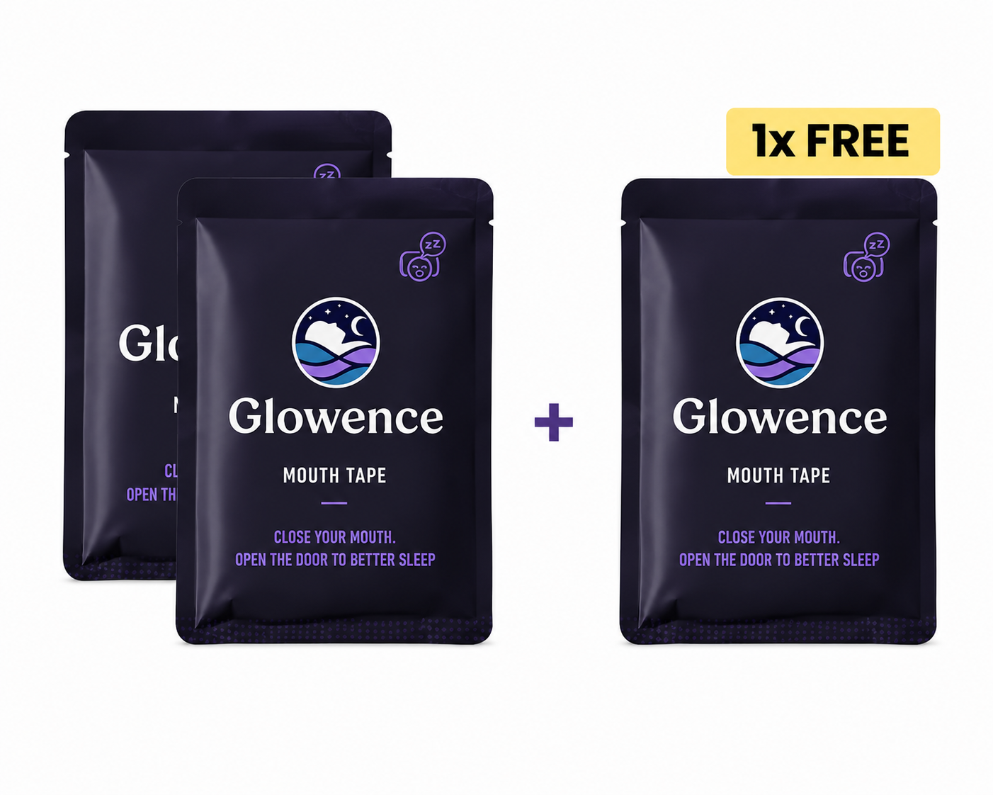 Glowence Mouth Tape - Stop Snoring, Sleep Refreshed