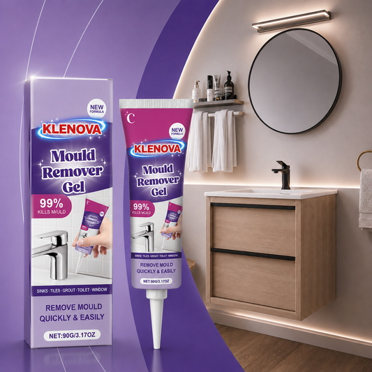 Klenova Mould Remover Gel Clings, Penetrates & Clears Mould in One Application