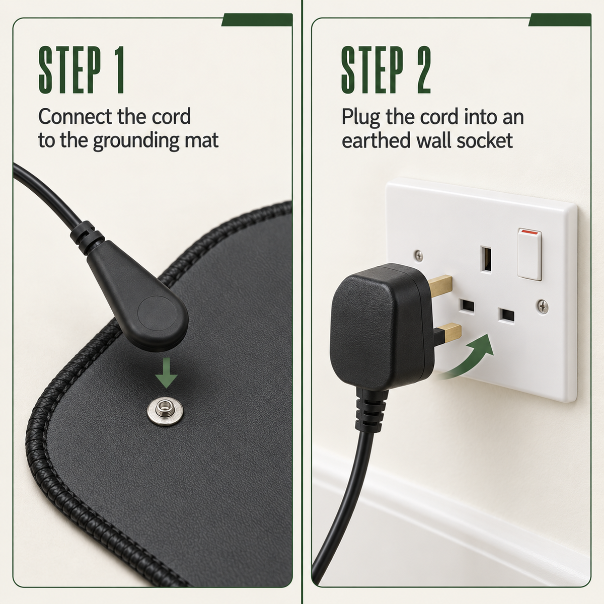 Lumuflow Grounding Mat  Earthing Mat for Sleep, Desk & Travel