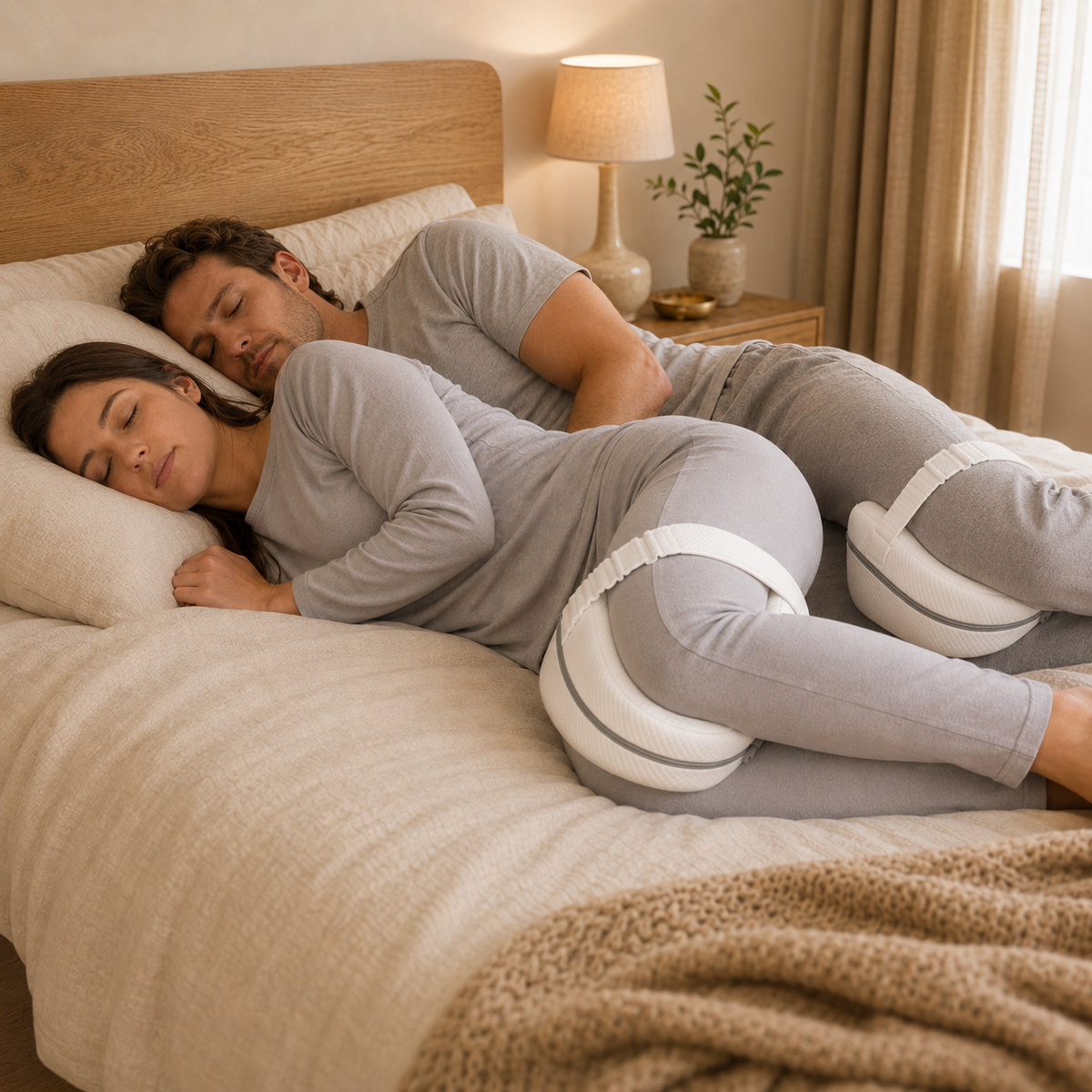 Evanoa Knee Pillow for Side Sleepers