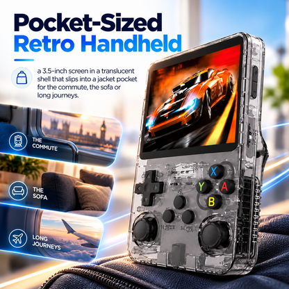 Pixvane Retro Handheld Game Console