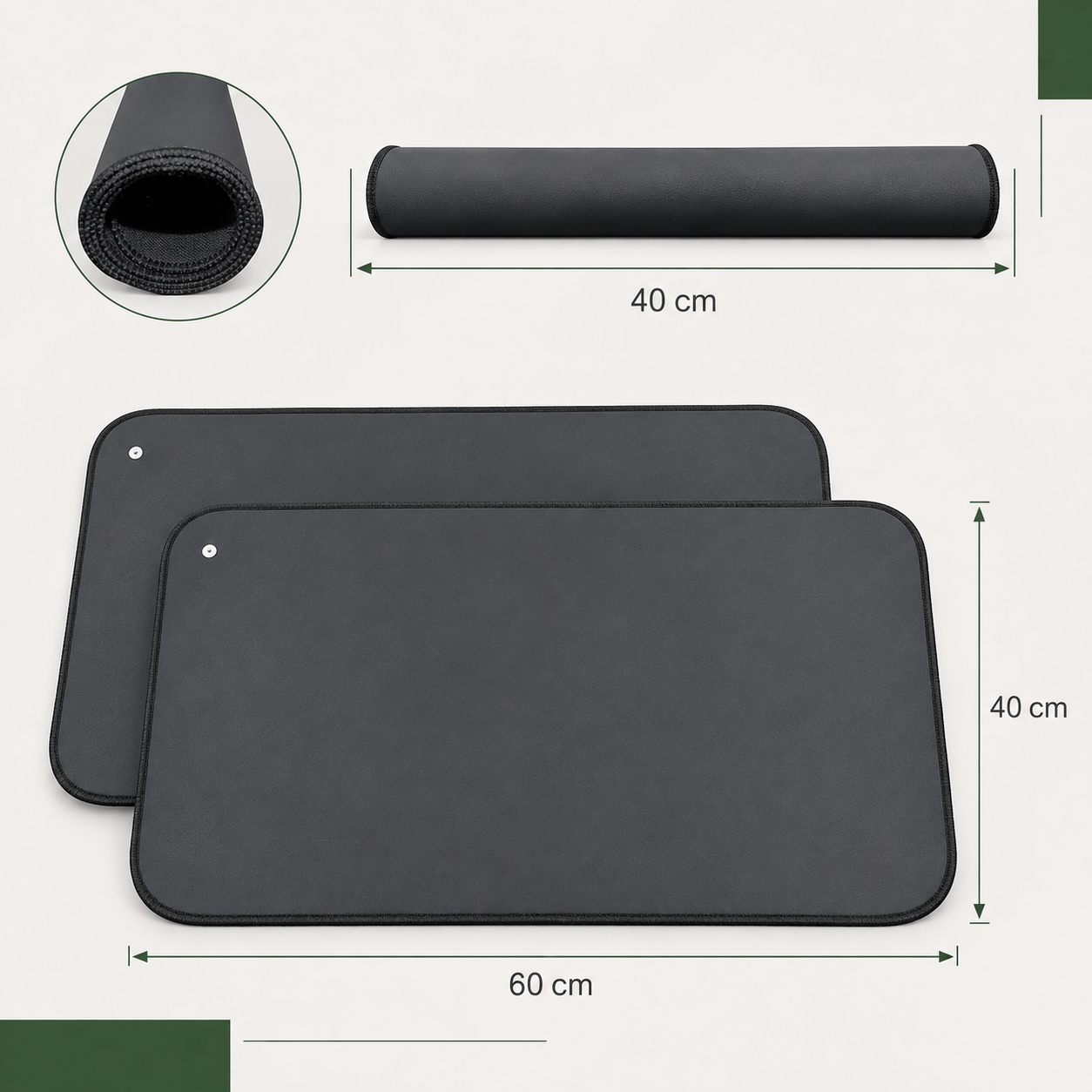 Lumuflow Grounding Mat  Earthing Mat for Sleep, Desk & Travel