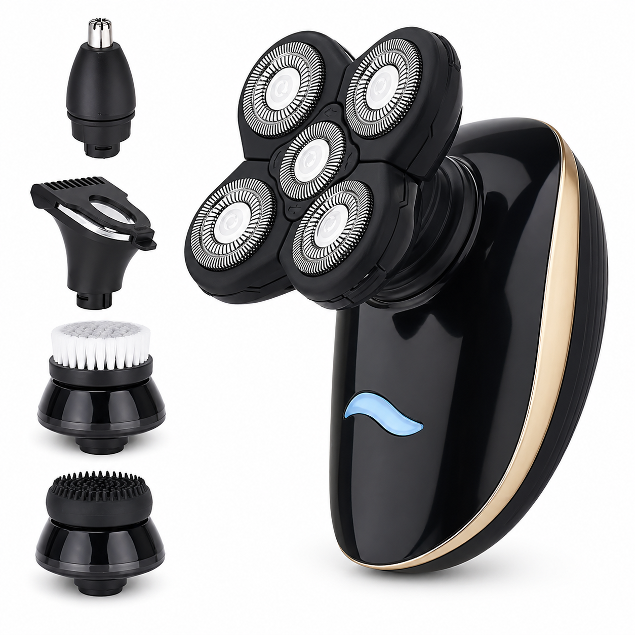 Glowence Head Shaver, 5D FlexBlade, Zero Razor Burn