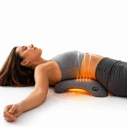 Glowence Back Stretcher - Traction, Heat & Massage