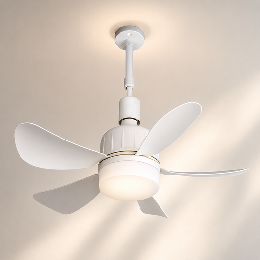 Coolnix Light Socket Fan — Screws In, No Wiring