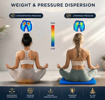 Glowence Back Support Cushion All-Day Relief for Your Lower Back