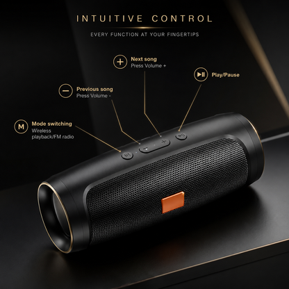 Sentron Portable Bluetooth 5.0 Speaker