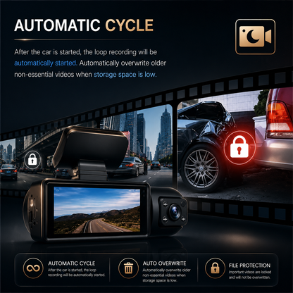 Dashure Full HD Dash Cam for Cars
