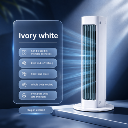 Coolnix Air Cooler - Bladeless, Cordless, Whisper-Quiet