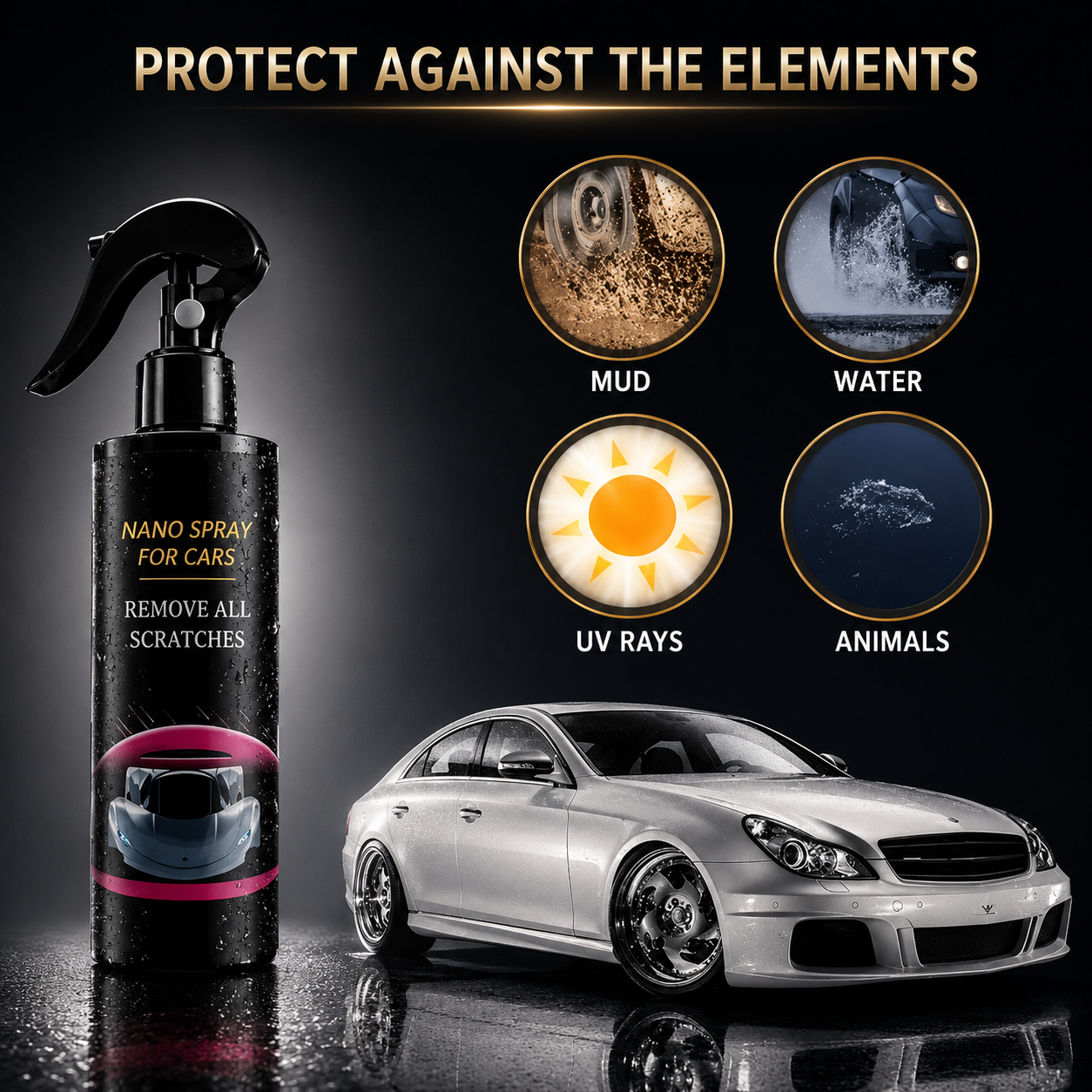 Car Scratch Remover Spray