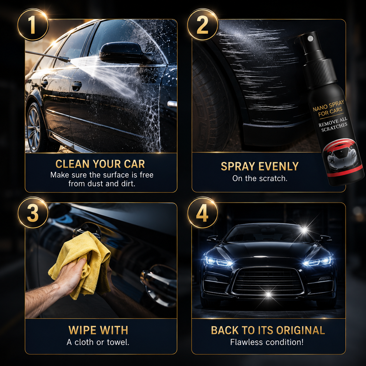 Car Scratch Remover Spray