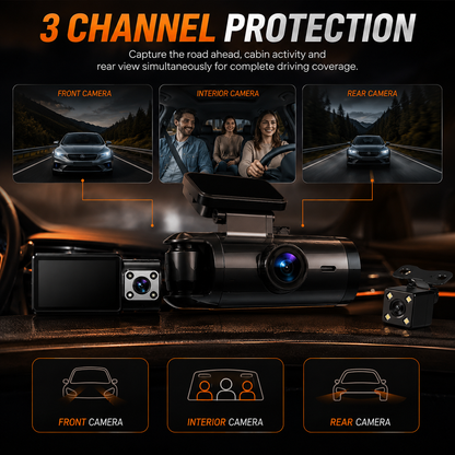 Dashure Full HD Dash Cam for Cars