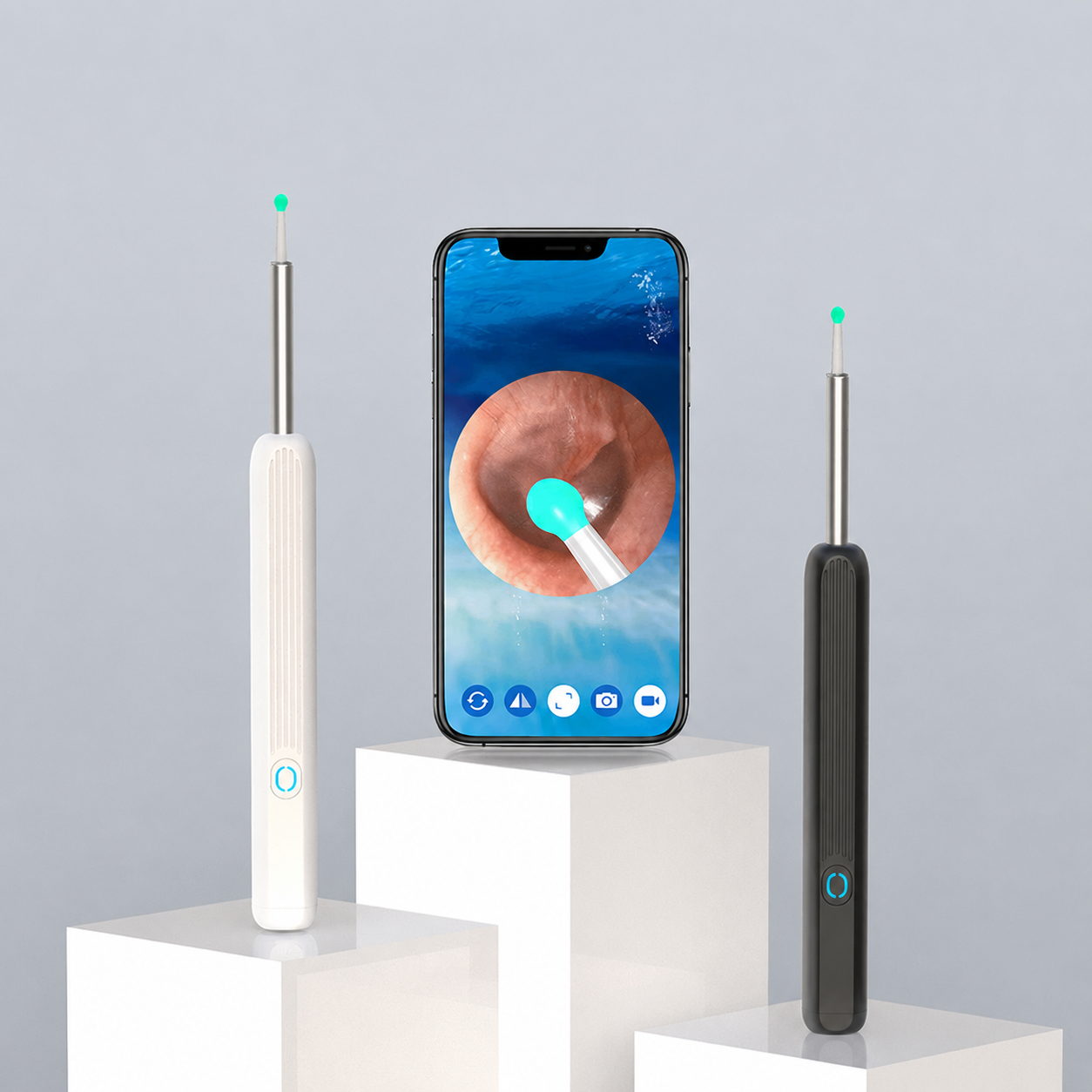 Glowence Ear Cleaner with Real-Time HD Camera | Safe At-Home Ear Wax Removal