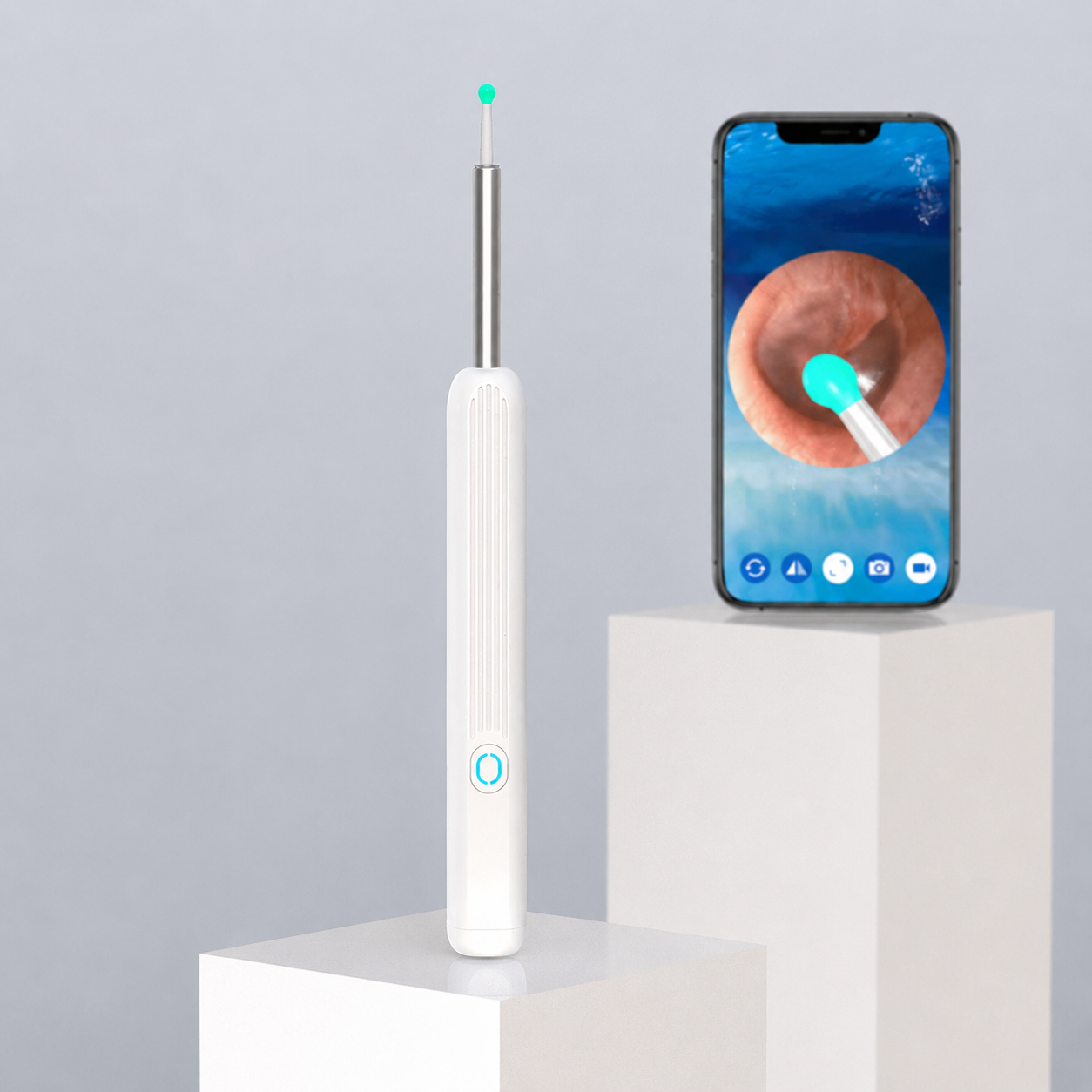 Glowence Ear Cleaner with Real-Time HD Camera | Safe At-Home Ear Wax Removal