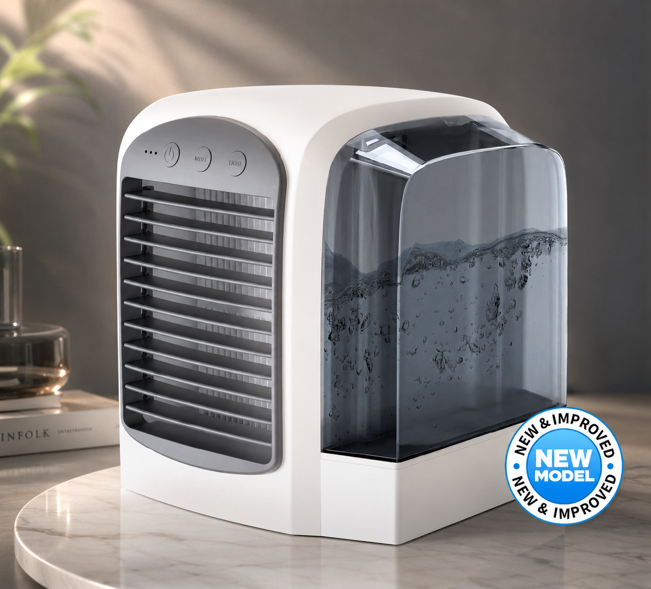 Coolnix Mini Air Cooler — Evaporative USB Desk Cooling