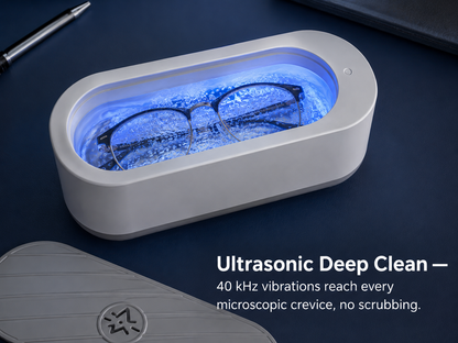 Glowence Ultrasonic Eyewear Cleaner
