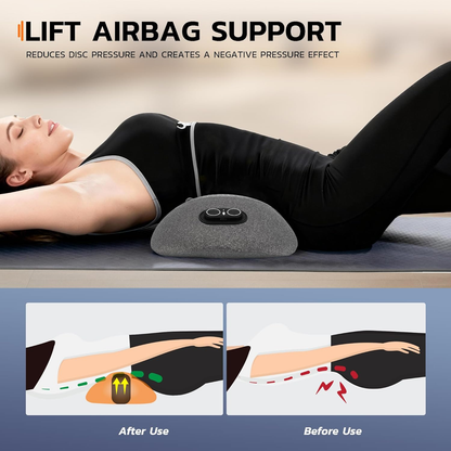 Glowence Back Stretcher - Traction, Heat & Massage