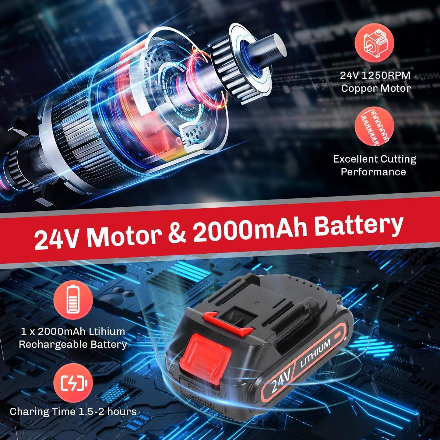 Cordless Hedge Trimmer