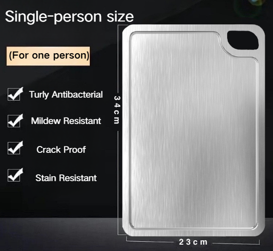 MeatIQ Stainless steel Cutting Board