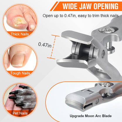 Fingernail and Toenail Clipper