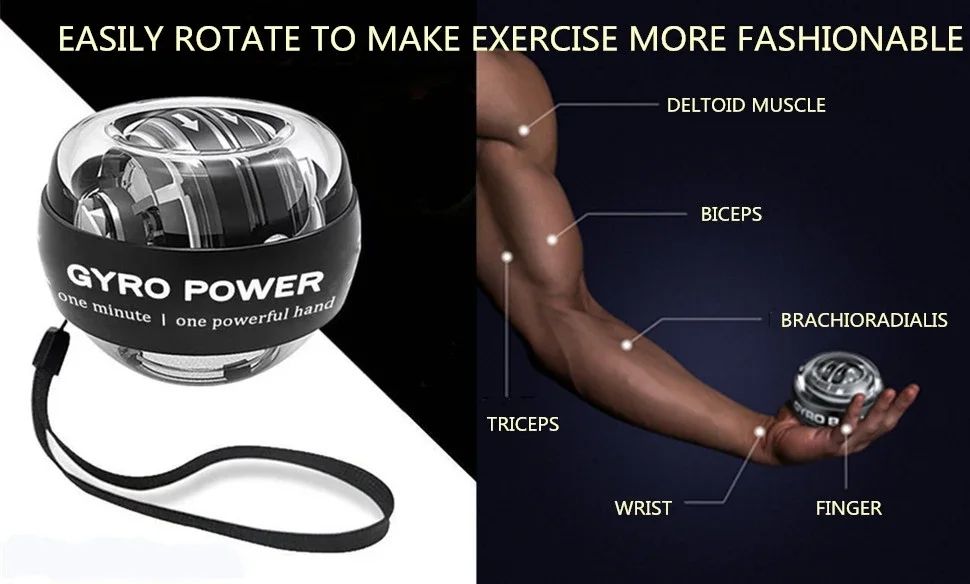 Wrist Ball Gyro Ball