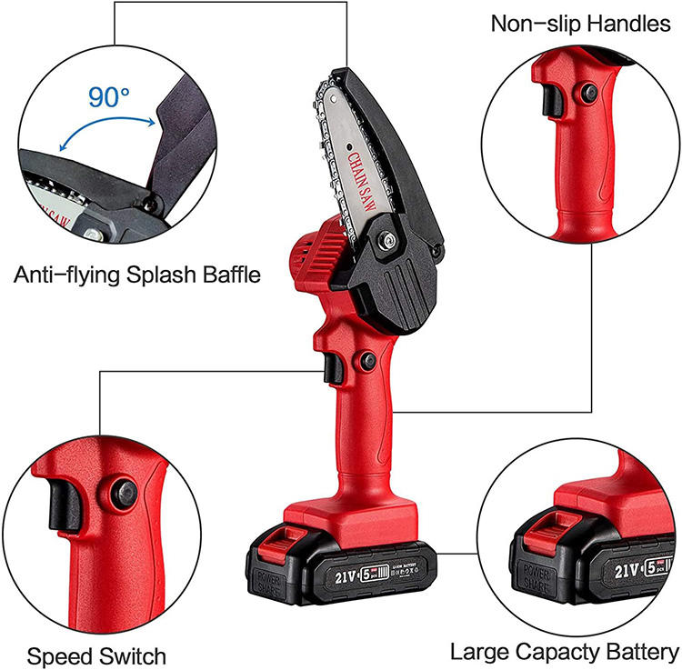 Arbina Mini Chainsaw Cordless Electric Compact Saw