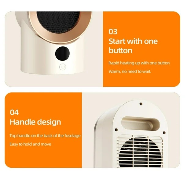AirHeater Pro Portable Electric Fan Heater
